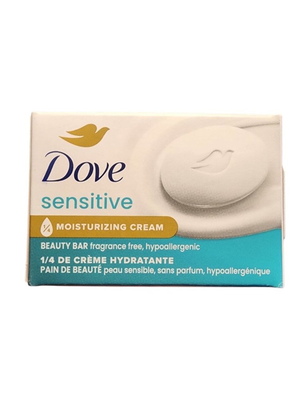 16 Dove Sensitive Skin Mini Soap Bar Unscented Fragrance Free - Travel Size 1 oz